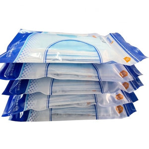 Medical Grade IIR Surgical Fluid Resistant Face Masks - 50 Pack